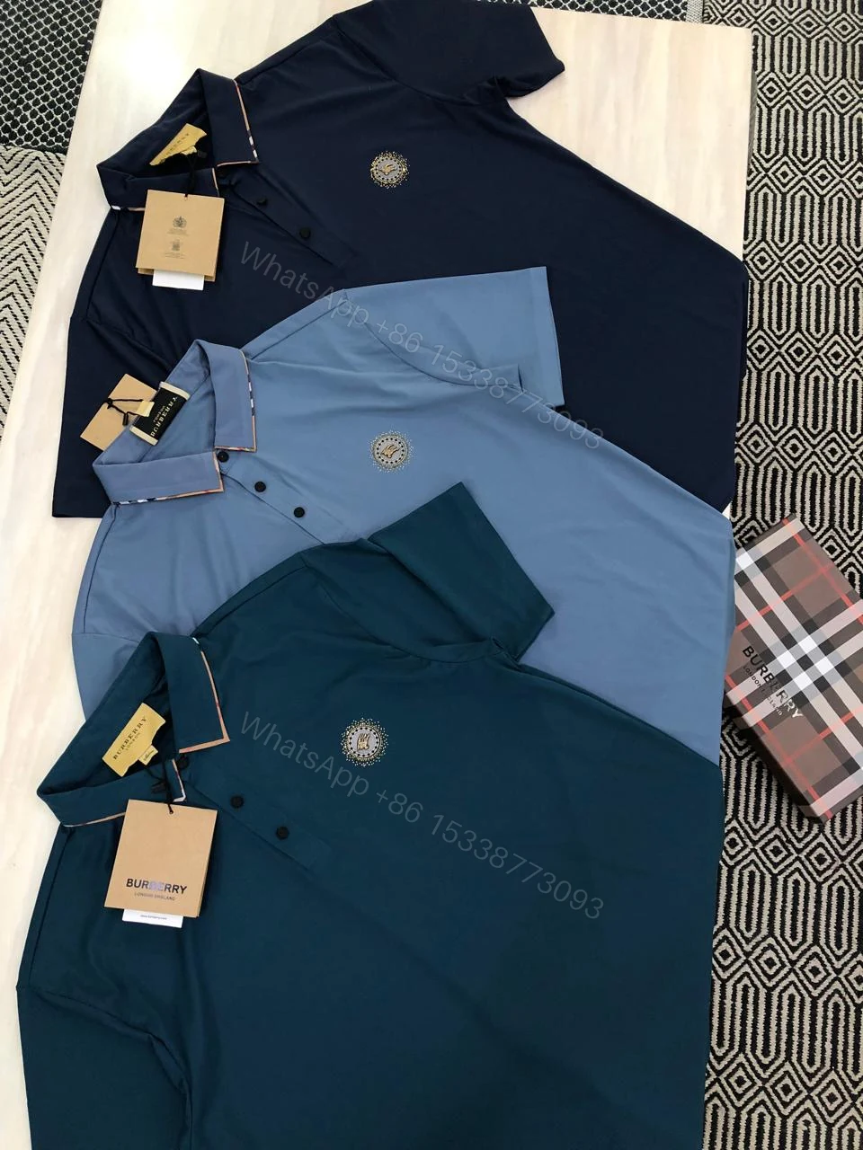 View 5 of FIRST COPY BURBERRY VERY EXCLUSIVE POLOS T-SHIRT