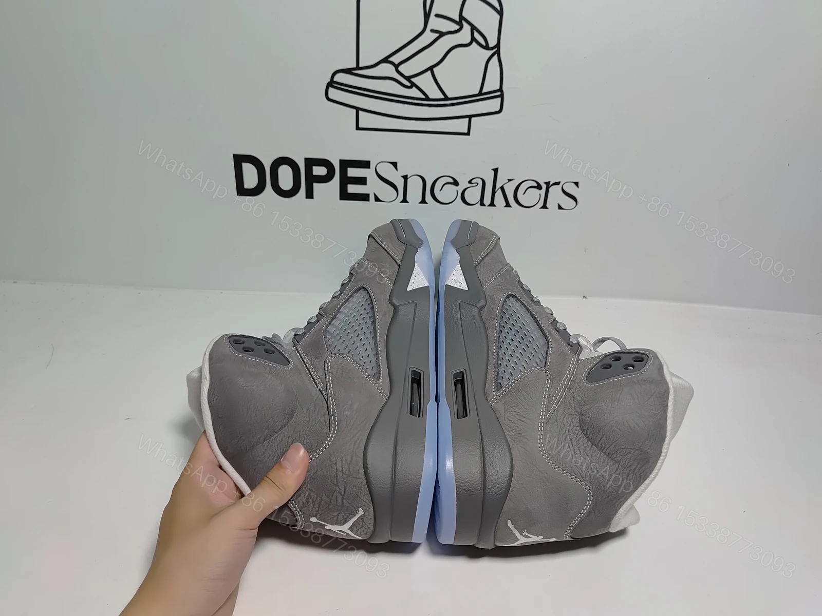 View 10 of Air Jordan 5 Retro 'Wolf Grey' DD0587-002 (2026)