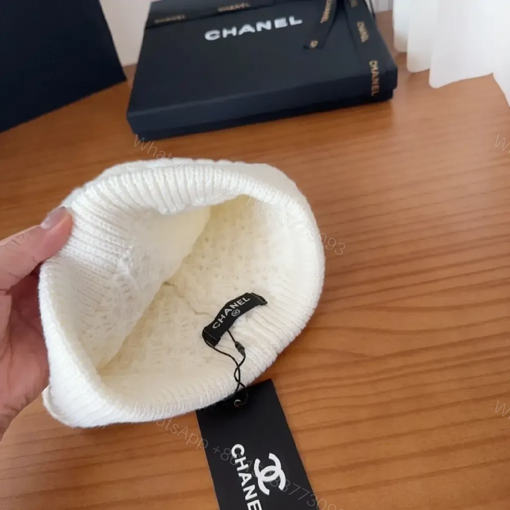 View 6 of Luxe Knit Beanie Warmth Cable Knit Modern Crest