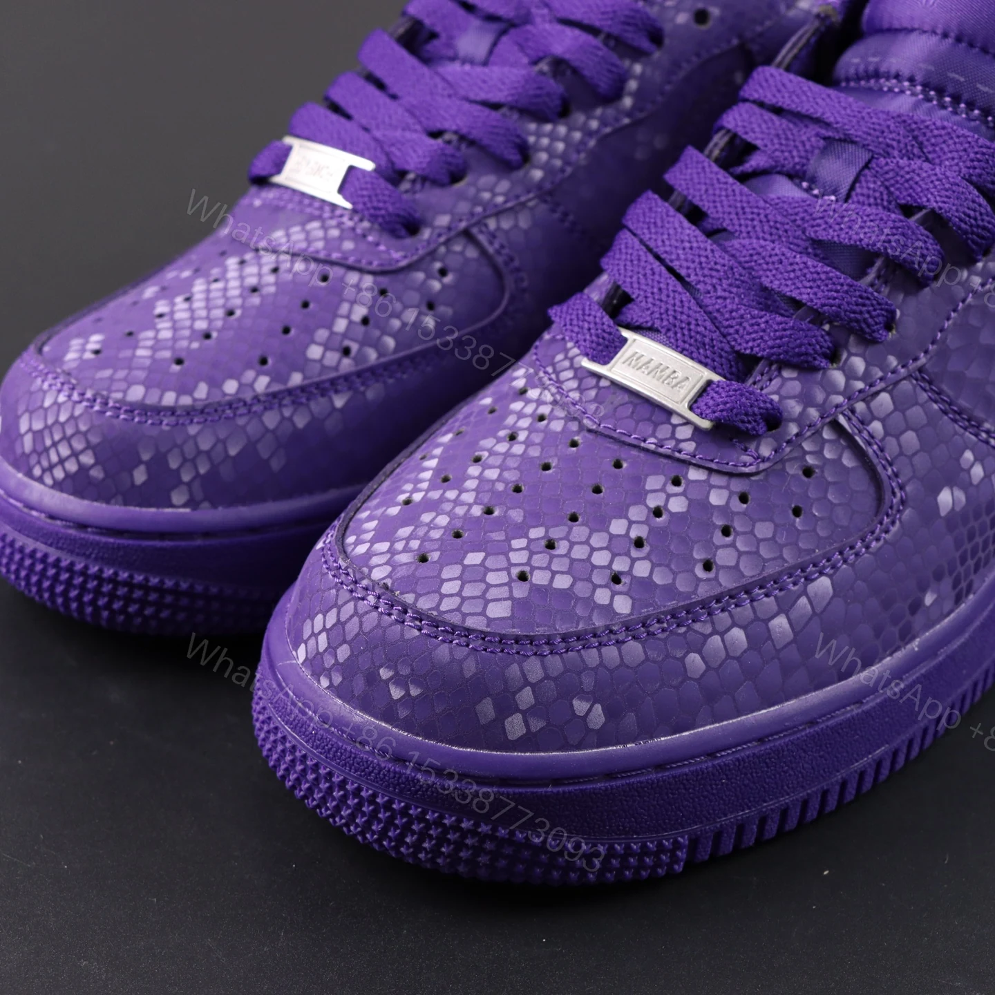 View 4 of Air Force 1 Low Kobe Bryant Court Purple Reps
