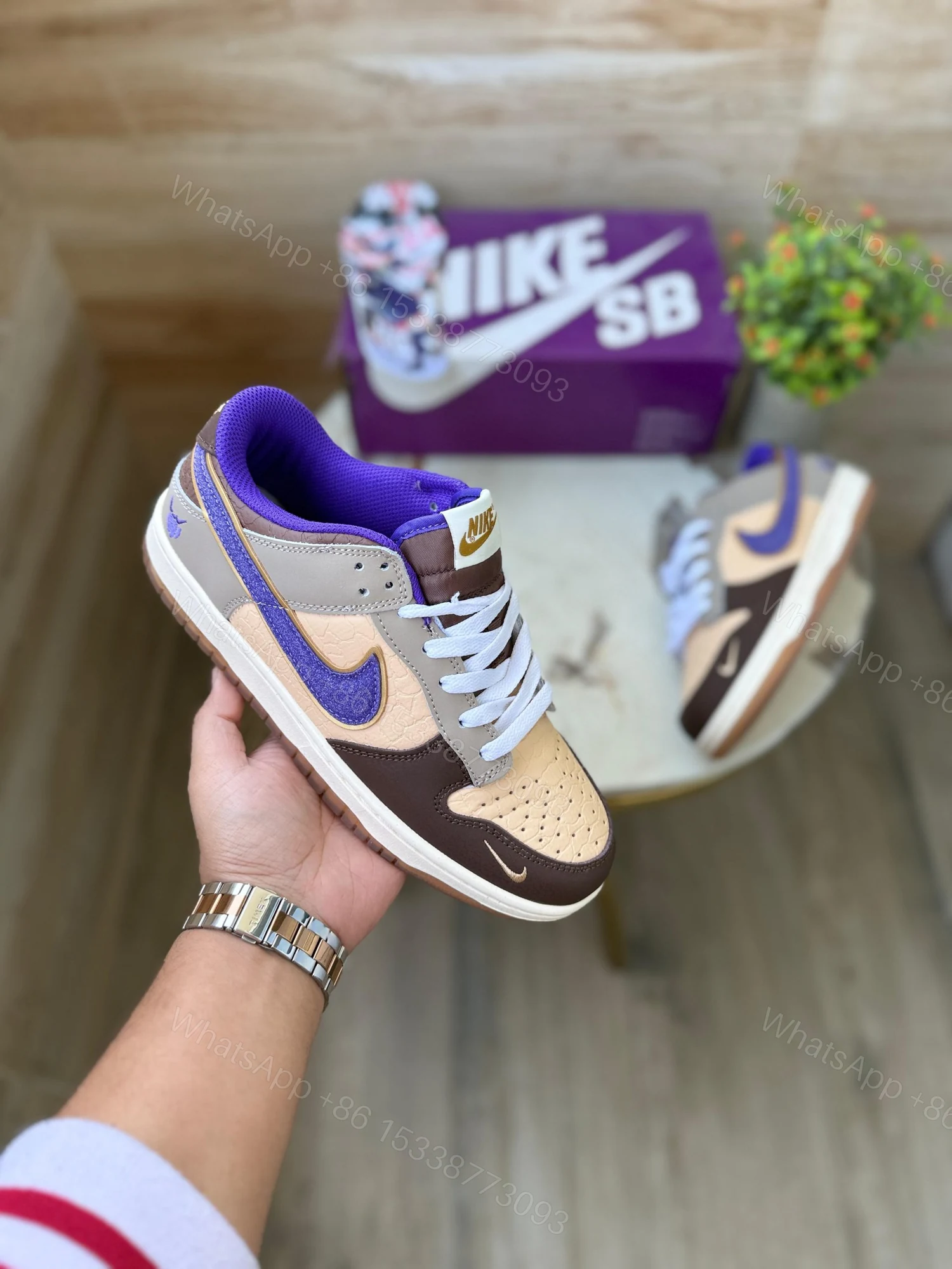 MEN’S NIKE DUNK LOW SETSUBUN SHOE FOR REPLICA SALES — view 1