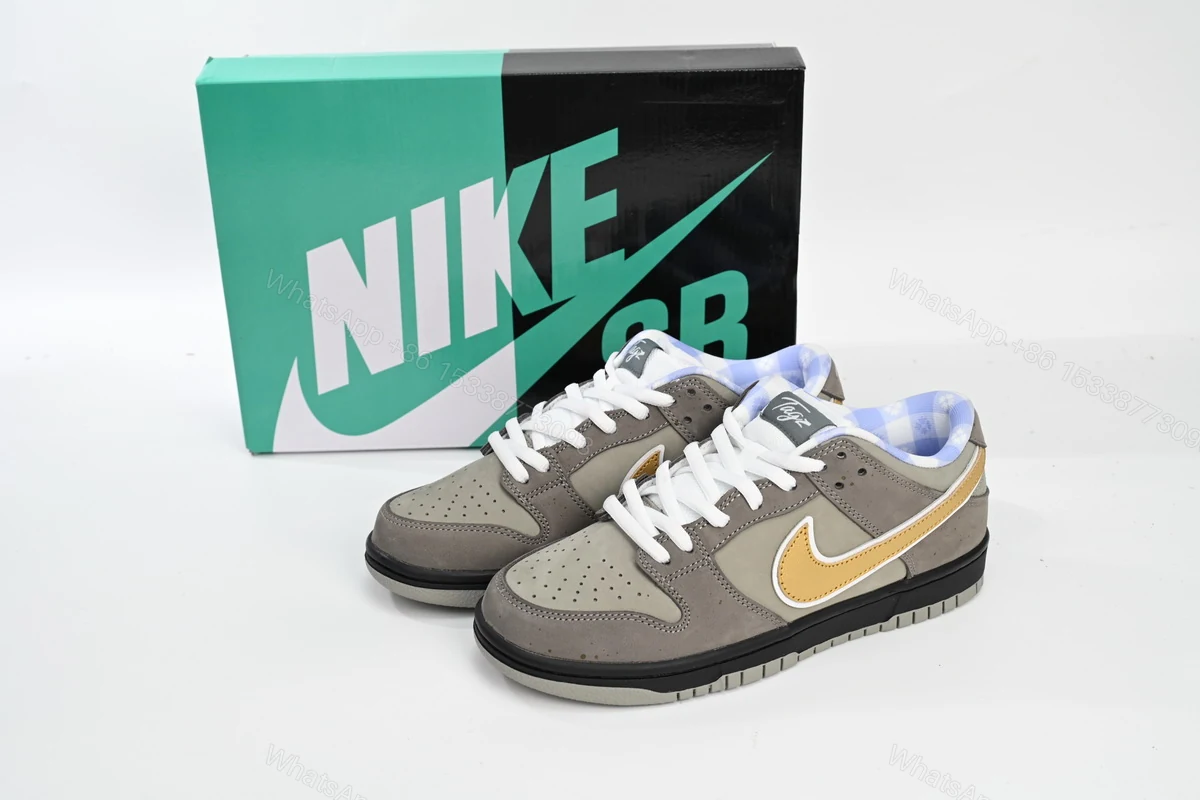 Nike SB Dunk Low Grey Lobster BV1310-105 — view 2