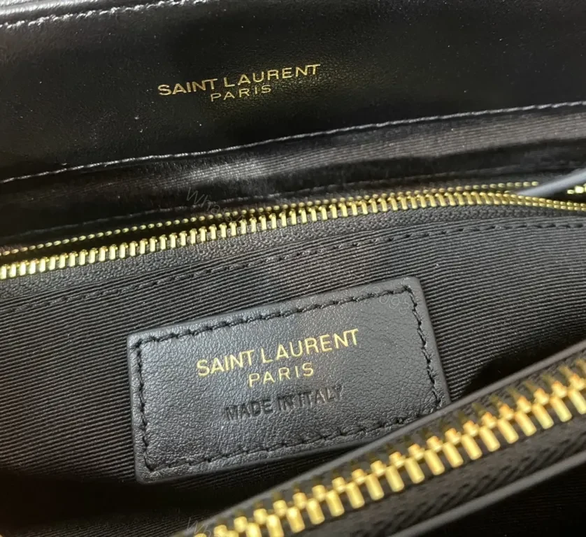 View 9 of Chic Chevron Quilted Leather Bag â€“ YSL-Inspired Elegance