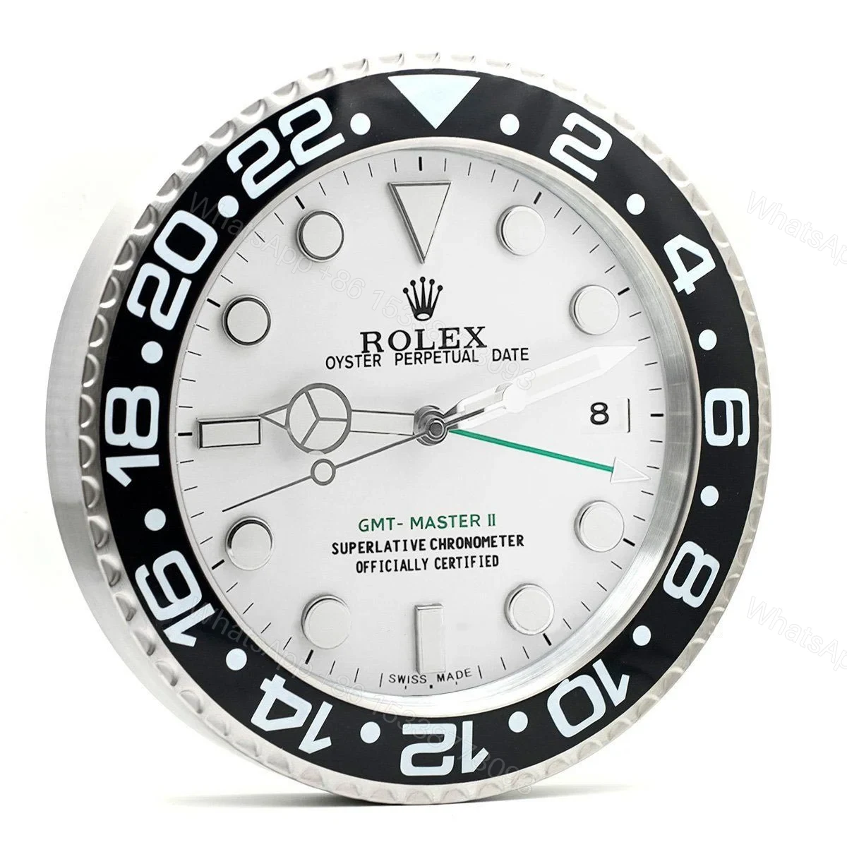 ROLEX WALL CLOCK – GMT MASTER II — view 1