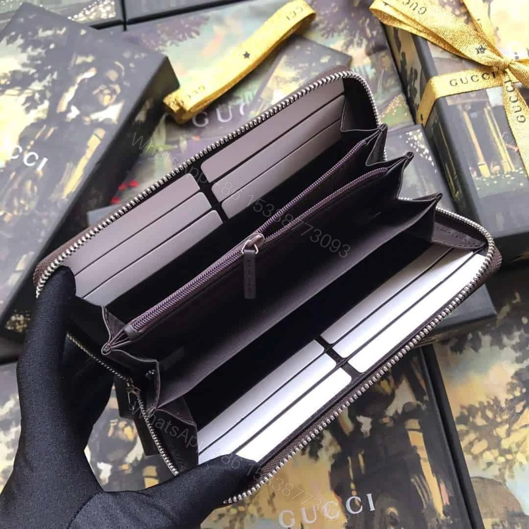 View 3 of GUCCI WEB GG SUPREME ZIP AROUND WALLET