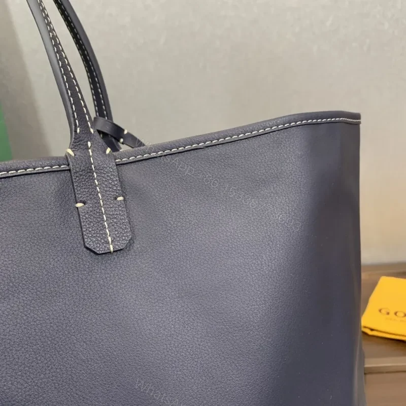 View 7 of Goyard Navy Blue Anjou GM Tote bag