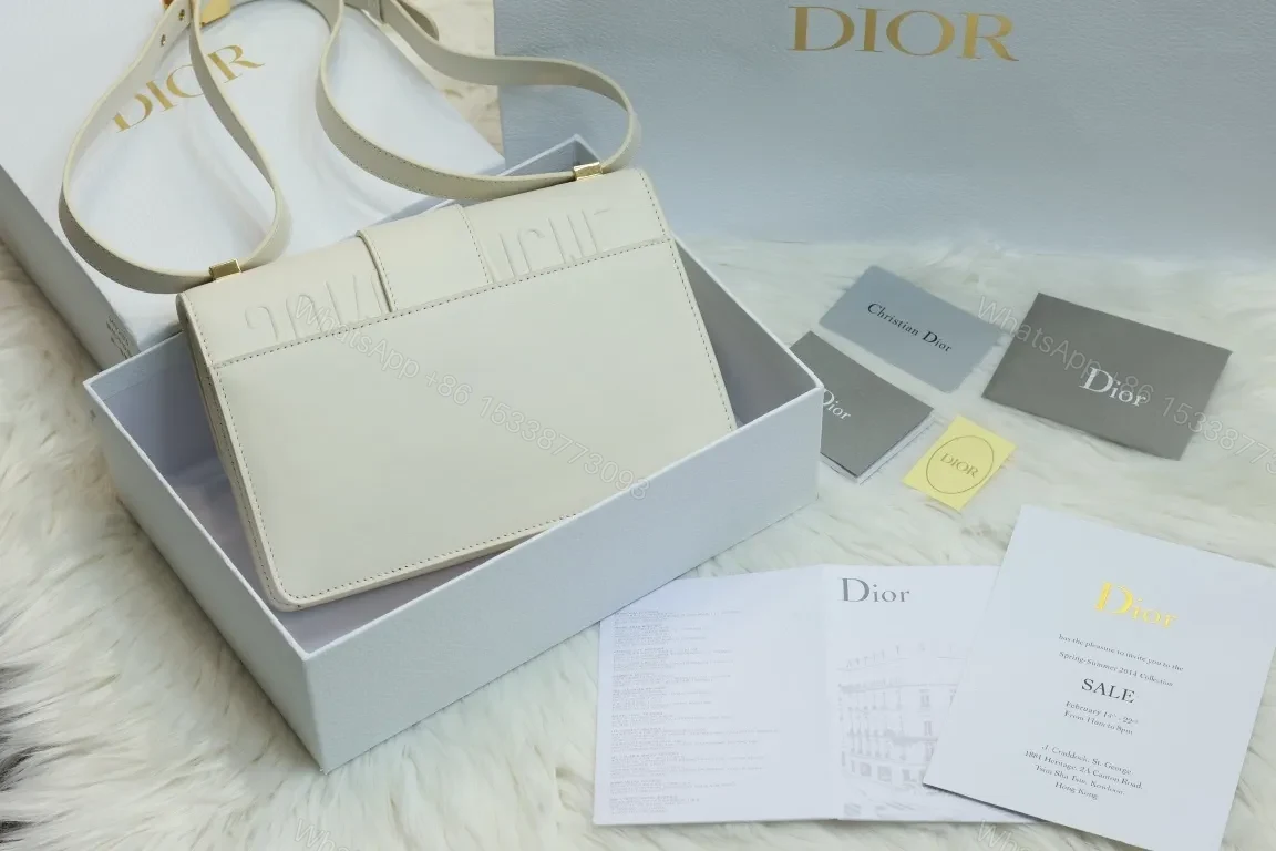 View 4 of White Leatherette Shoulder Bag: Gold Accent, Compact Luxury
