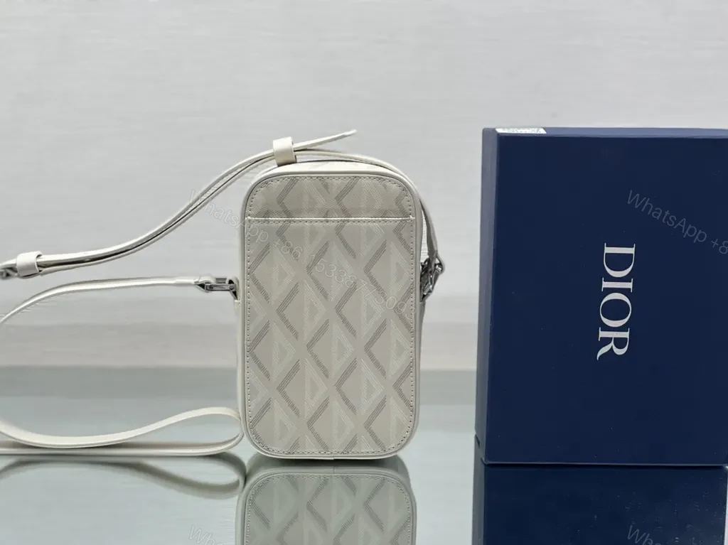 View 6 of Chic Oblique Crossbody Bag: Grey Dior Leather Trim