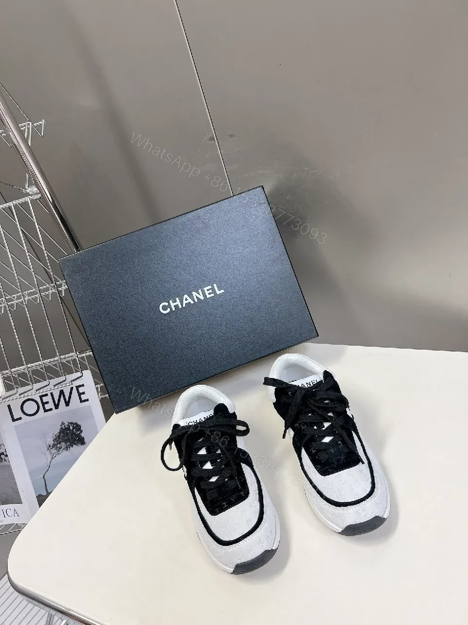 View 8 of Monochrome Luxe High-Tops: Subtle Designer Flair Comfort