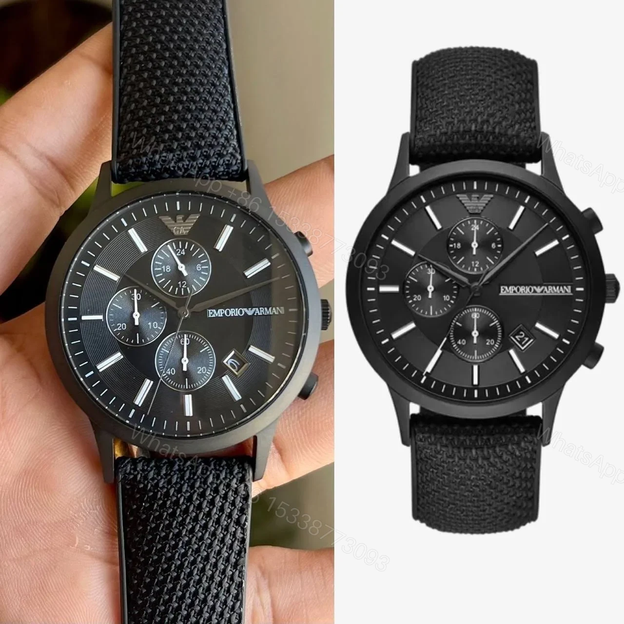 Emporio Armani AR11457 CZARNY — view 1
