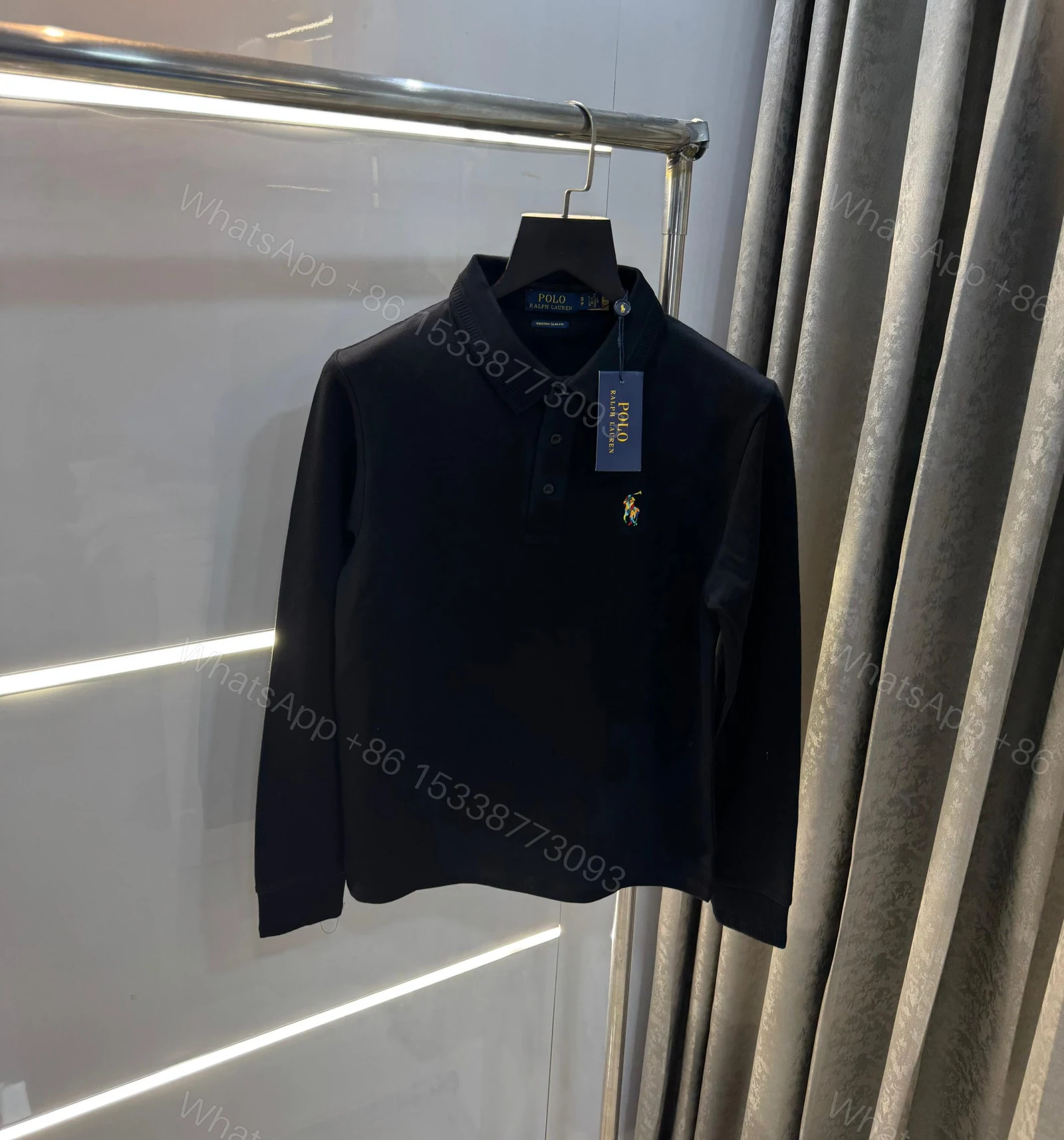 View 6 of FIRST COPY Ralph Lauren Premium Full Sleeves Polo T-Shirts