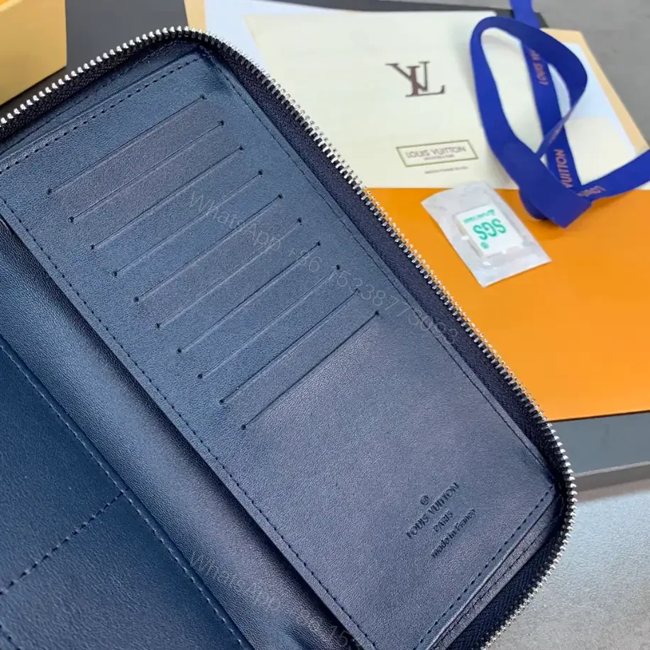 View 8 of LV ZIPPY VERTICAL WALLET DAMIER INFINI LEATHER – LBV402