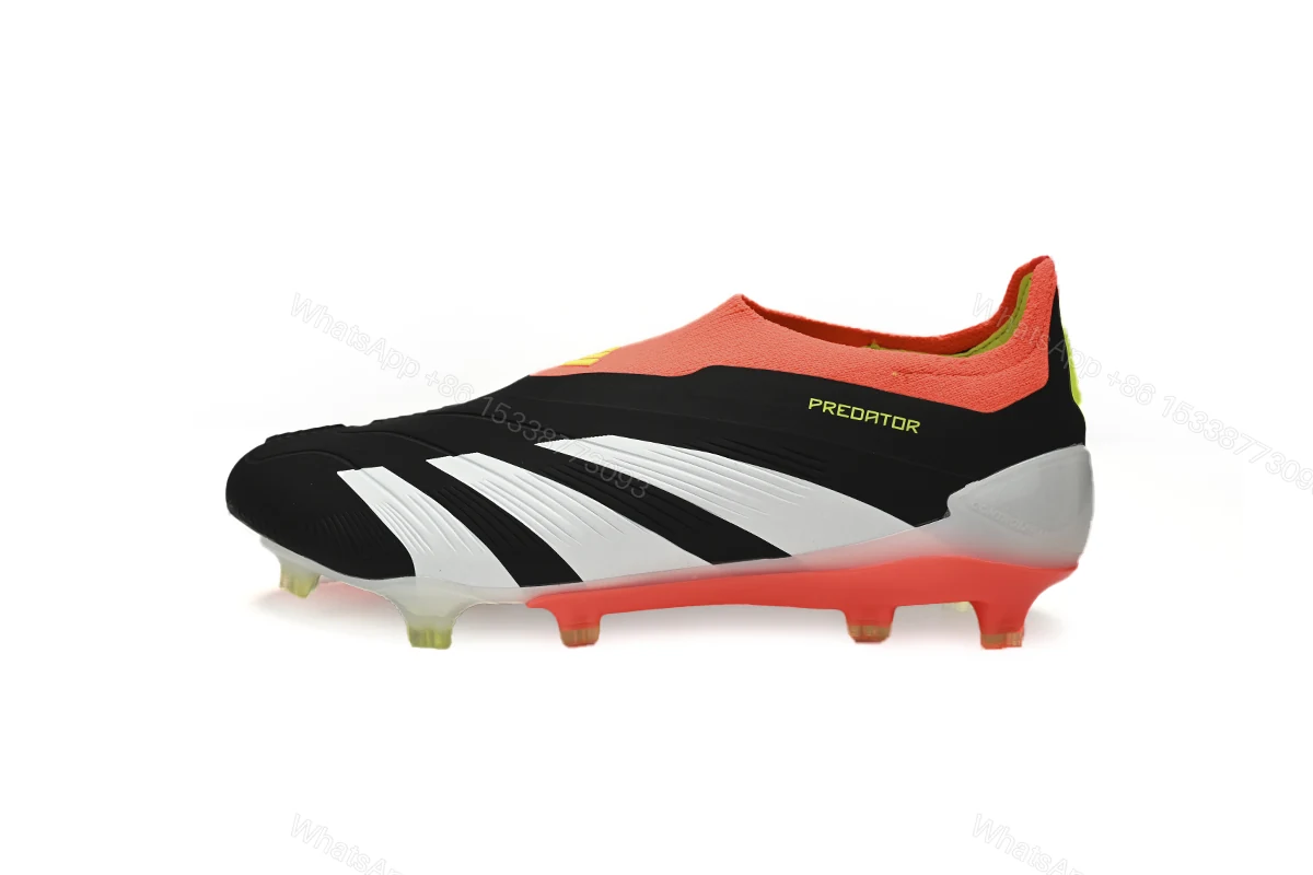 View 9 of Adidas Predator Mutator 20.1 Low Black And White IG7782 (Laceless)