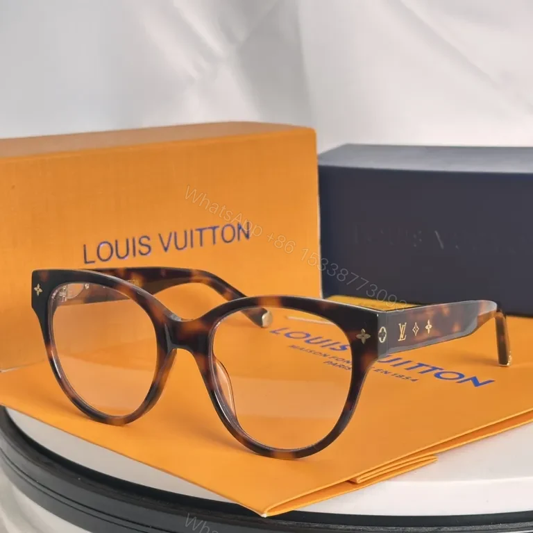 View 7 of Bold LV Acetate Sunglasses: Luxe Minimalist Style