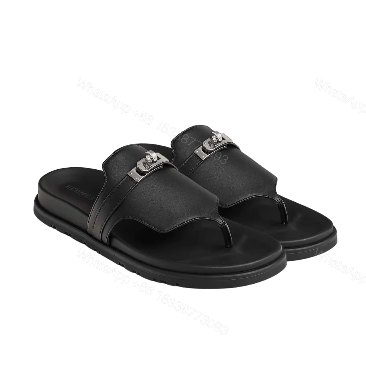 HERMES EMPIRE SANDAL NOIR H252300Z 02340 — view 1