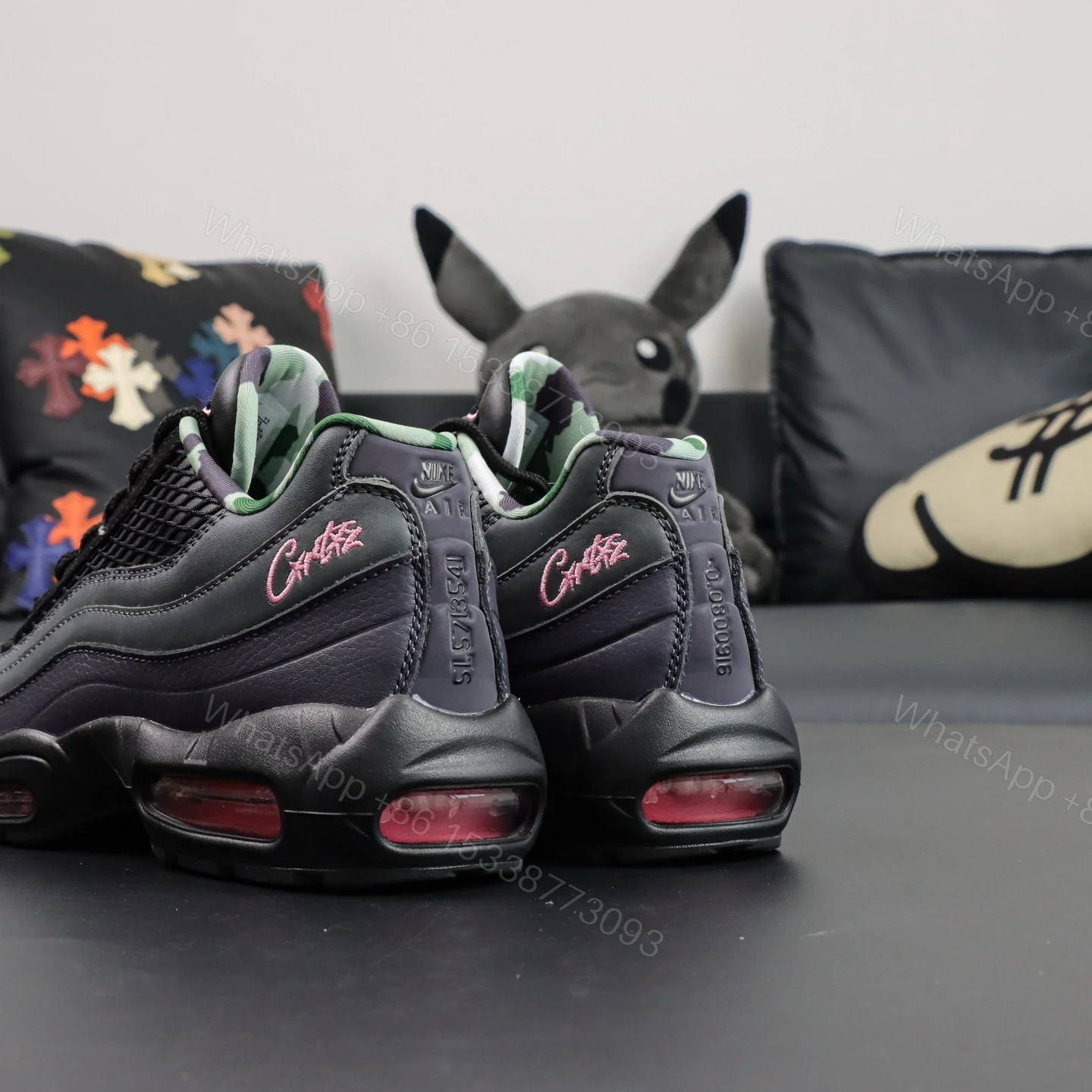 View 5 of Corteiz x Nike Air Max 95 Pink Beam Reps