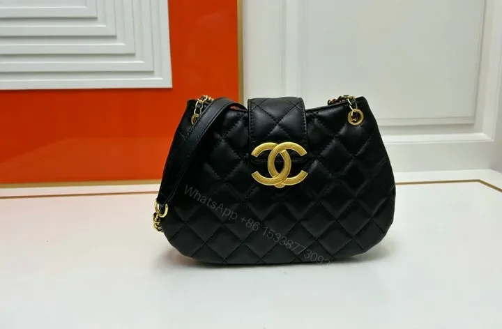 Chanel 24C Quilted Lambskin Messenger Bag — view 1