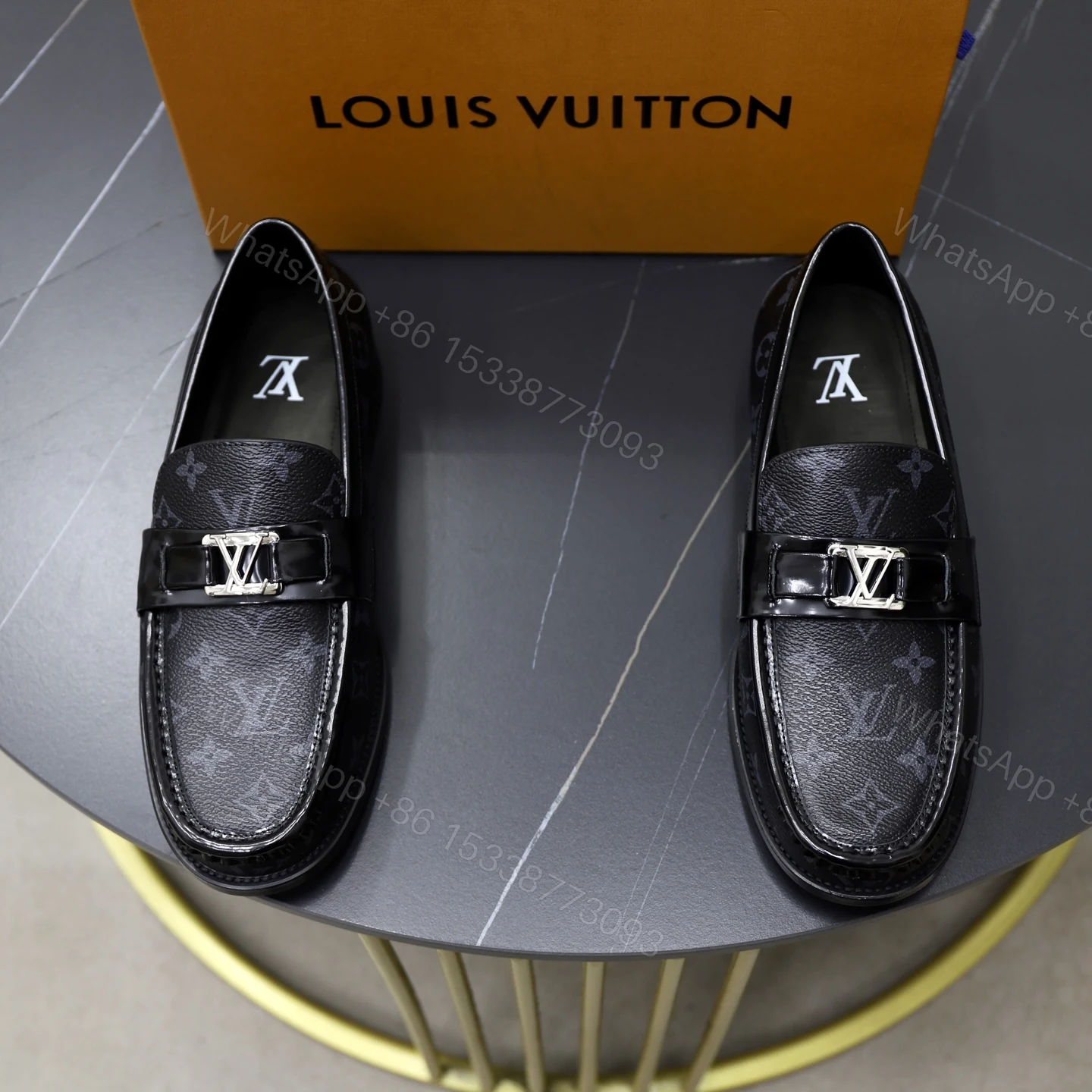 Louis Vuitton 原單平底厚底便鞋 輕量老花印花休閒鞋款 — view 1