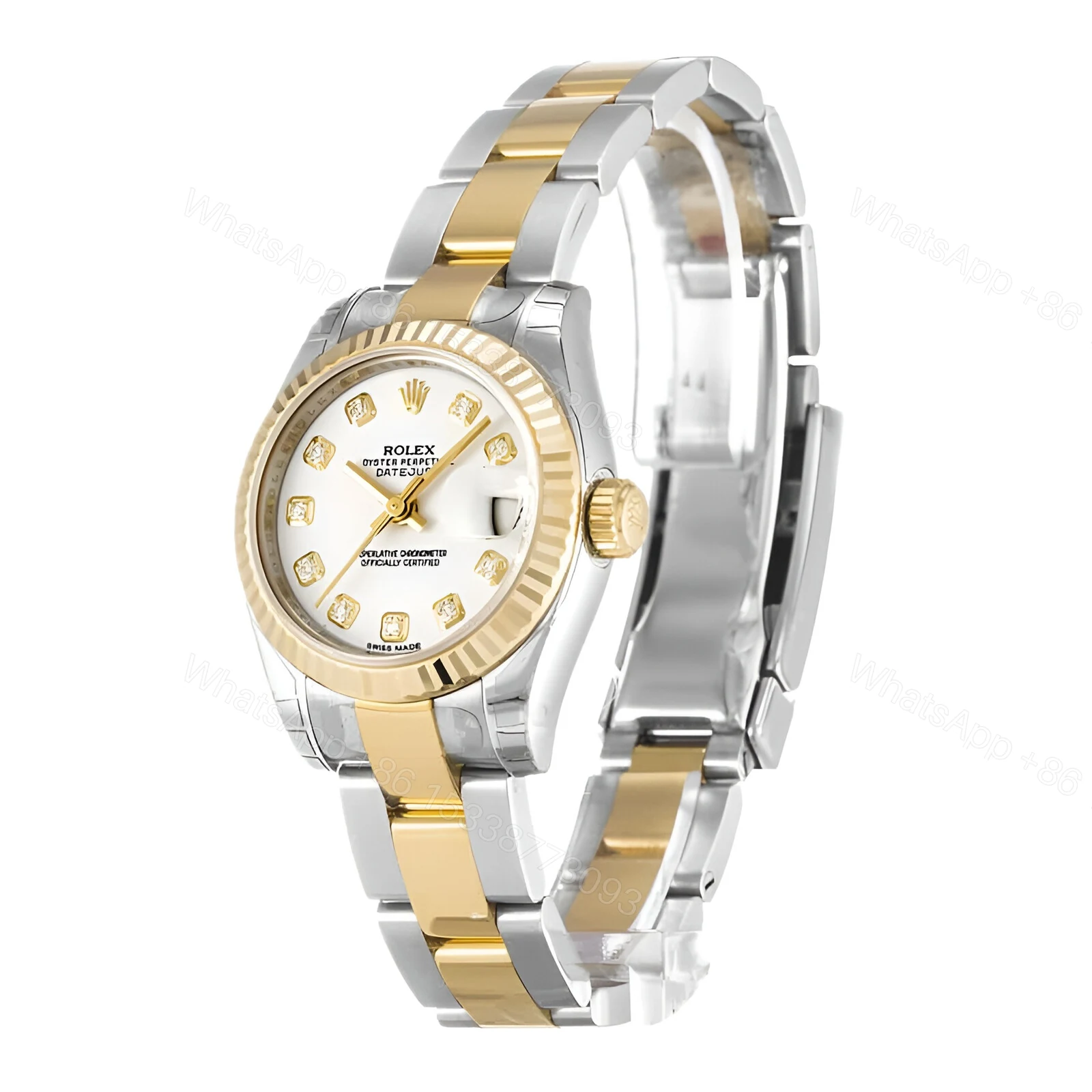 View 2 of Rolex Datejust Two Tone Replica
