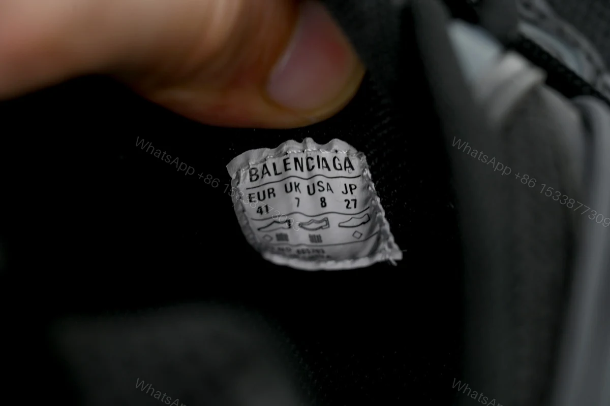 View 4 of Balenciaga Runner Radar 'Black Grey' 865703WSTEO 1011