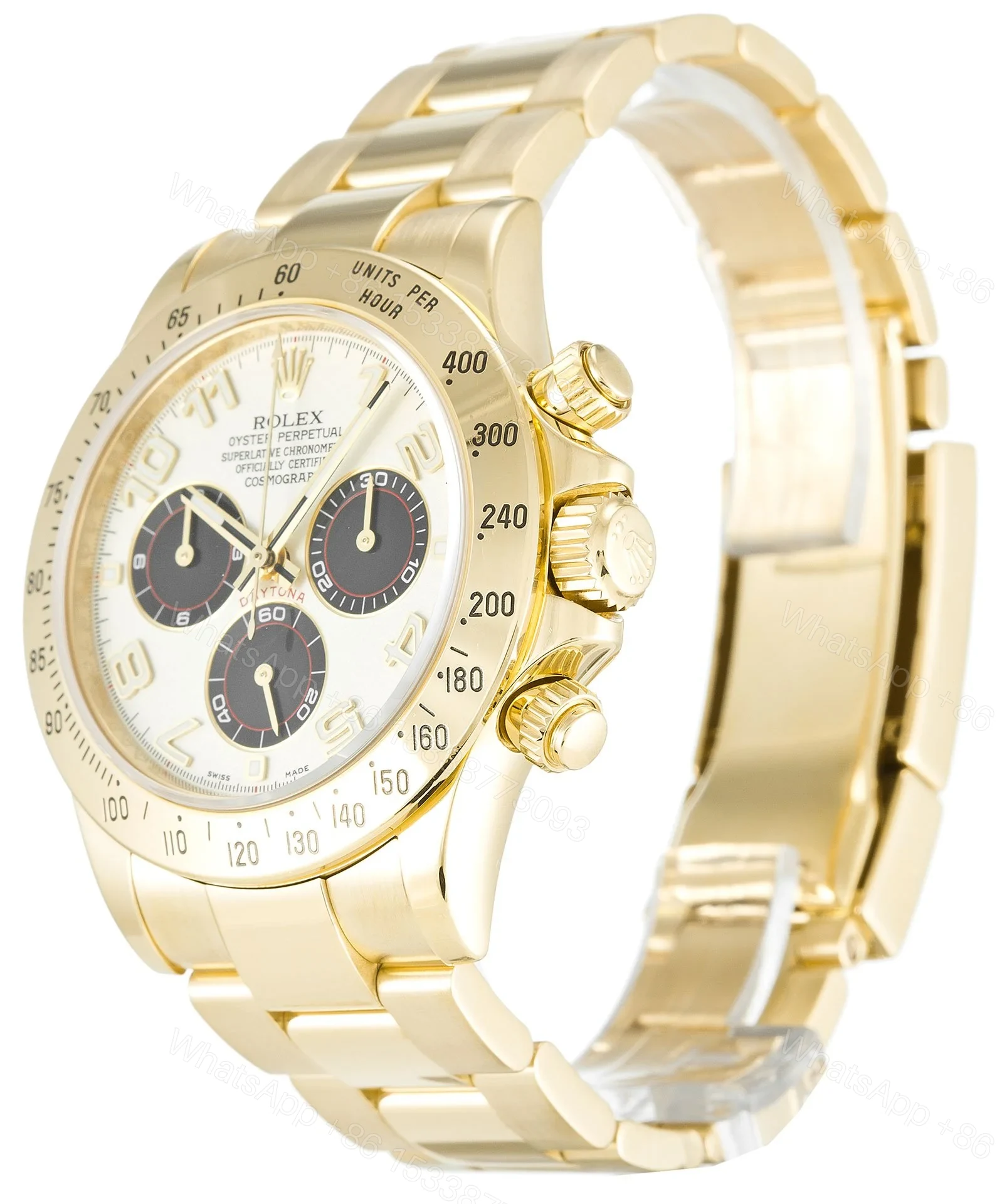 View 2 of Replica Rolex Daytona White Dial 116528
