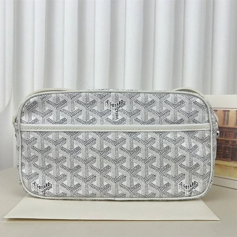 高仿Goyard*CAPVEP1相機郵差包白色小號免檢版 — view 1