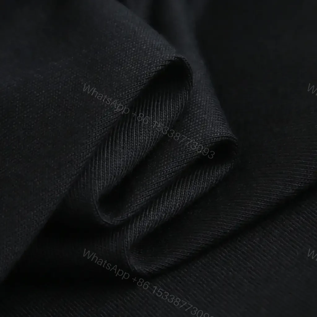 View 5 of Black Cotton Tee with Luxe Logo Graphic, Relaxed Fit, Premium Edge