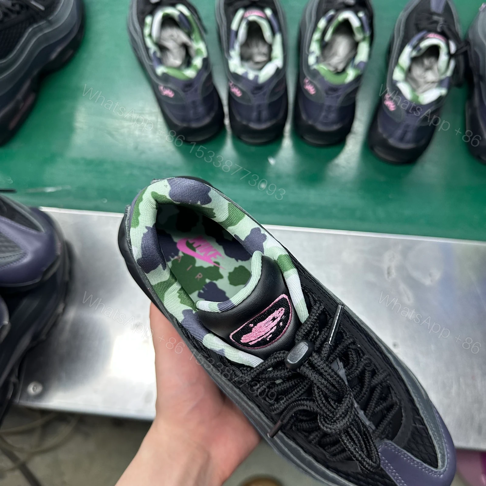 View 11 of Nike Air Max 95 SP Corteiz Pink Beam
