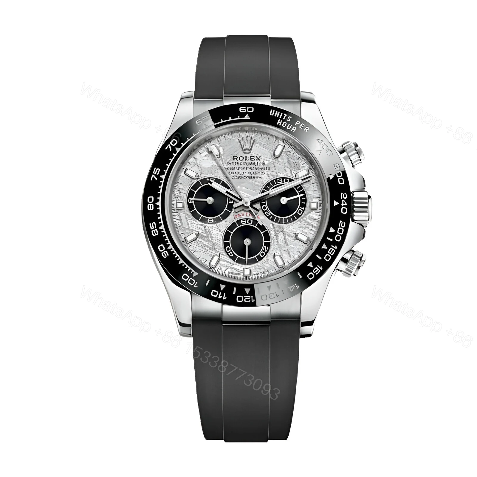 Rolex Cosmograph Daytona White Gold Meteorite 116519LN Replica — view 1