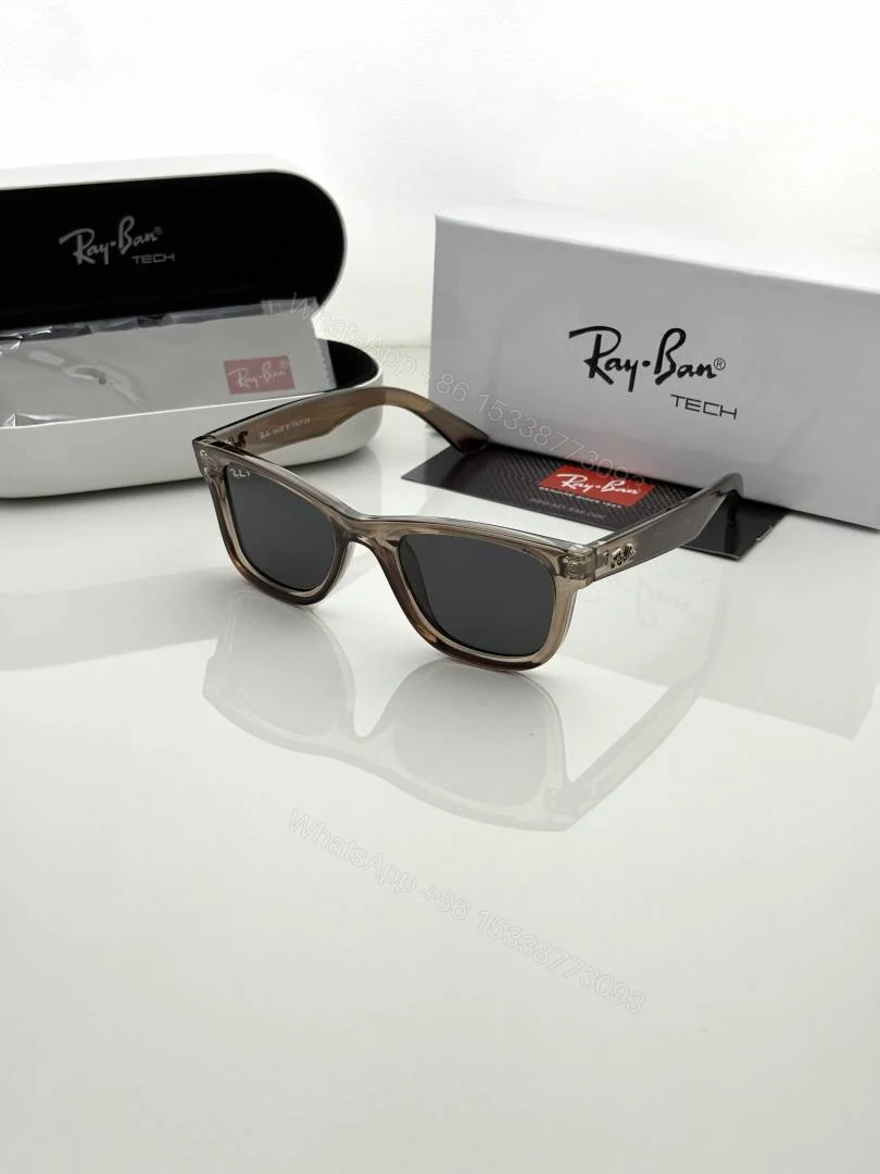 First Copy RayBan 0502 Brown Black Sunglasses — view 1