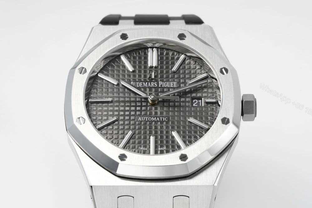 View 3 of Royal Oak 15400 1:1 Best Edition SS/RU Grey Textured Dial Super Clone