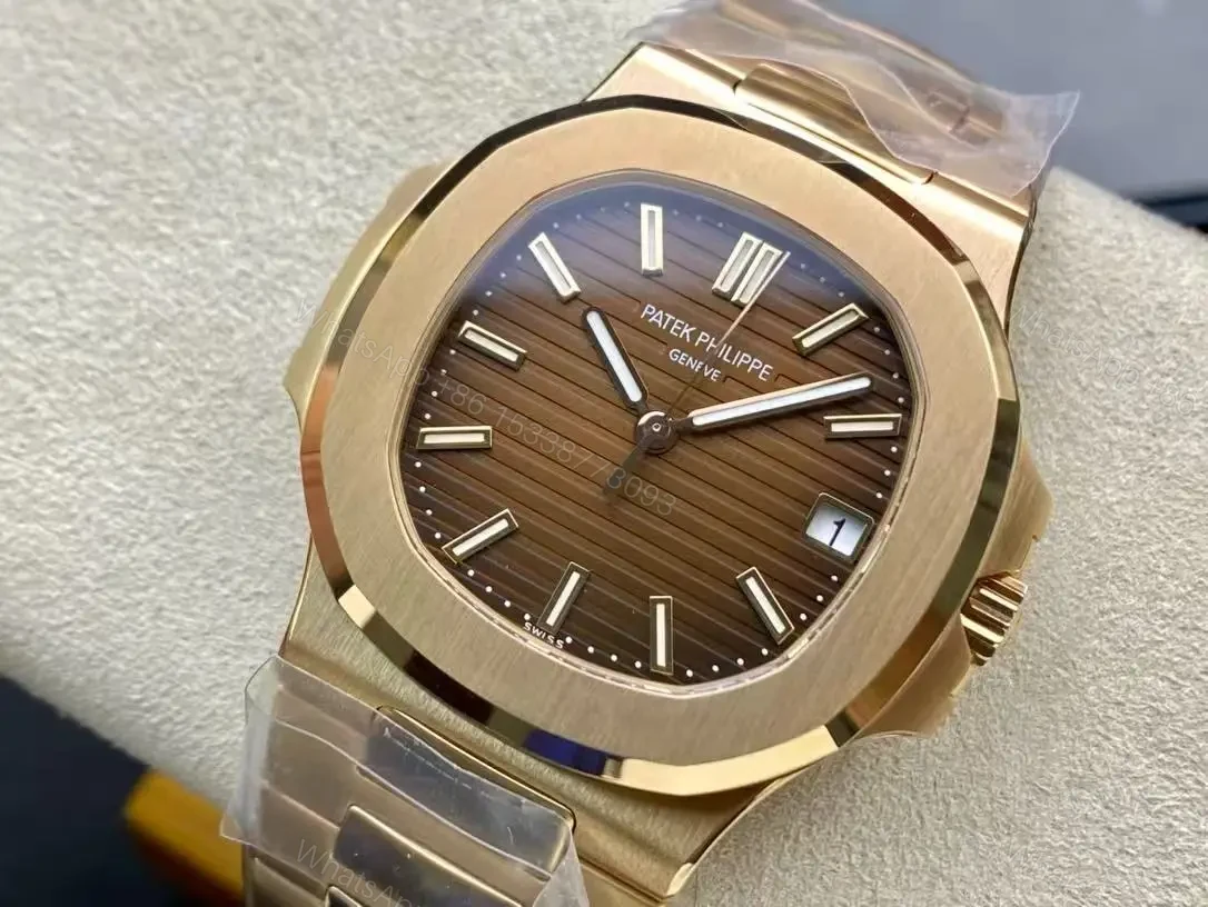 View 9 of Super Clone Replica Patek Philippe Nautilus – Rose Gold