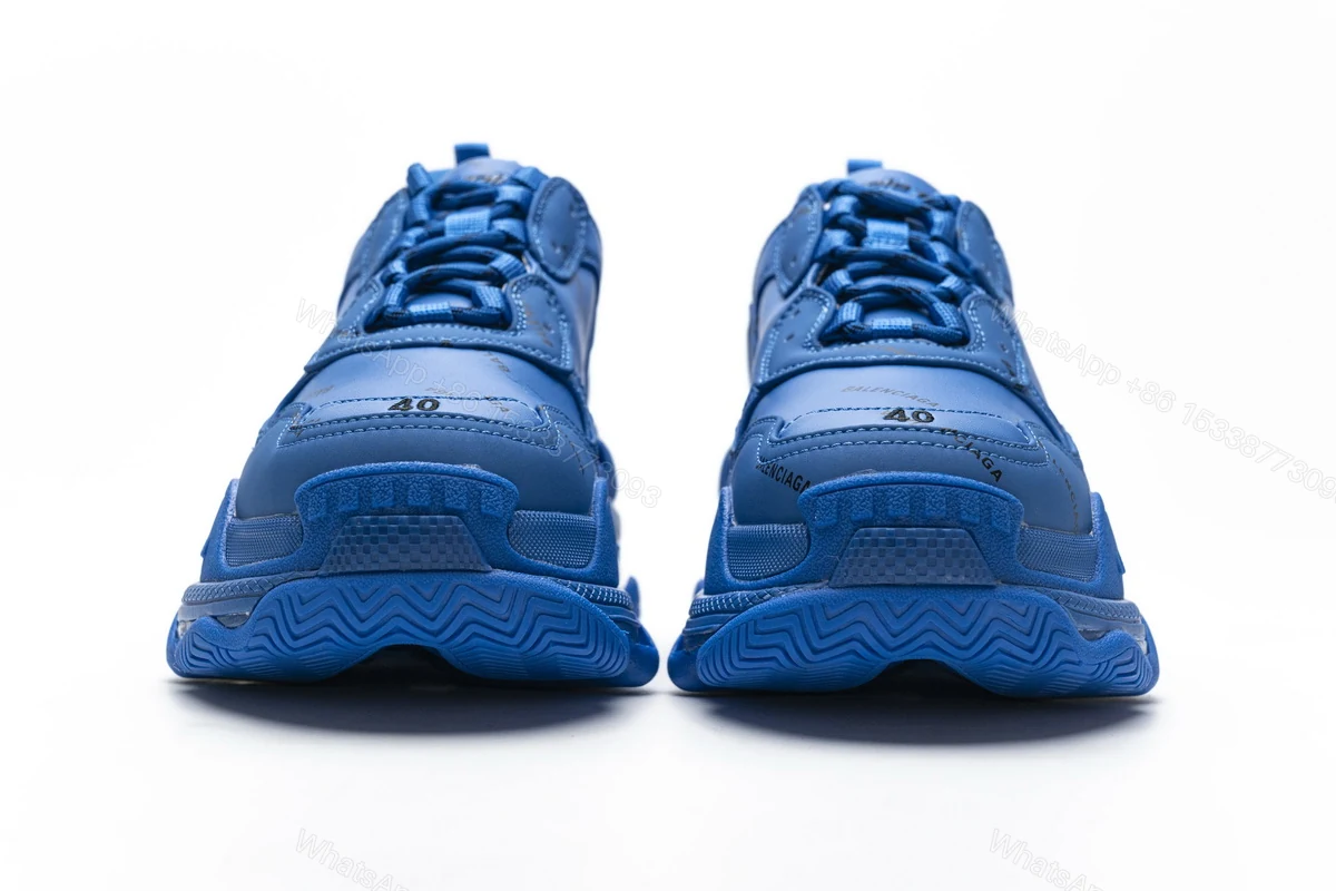 View 6 of Balenciaga Triple S Letter Blue 536737 W06E2 0848