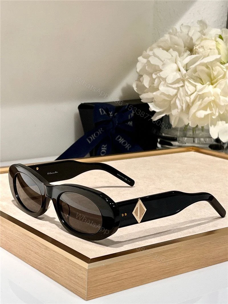 Dior – Sunglasses – CD Diamond R1I – Black Gray — view 1
