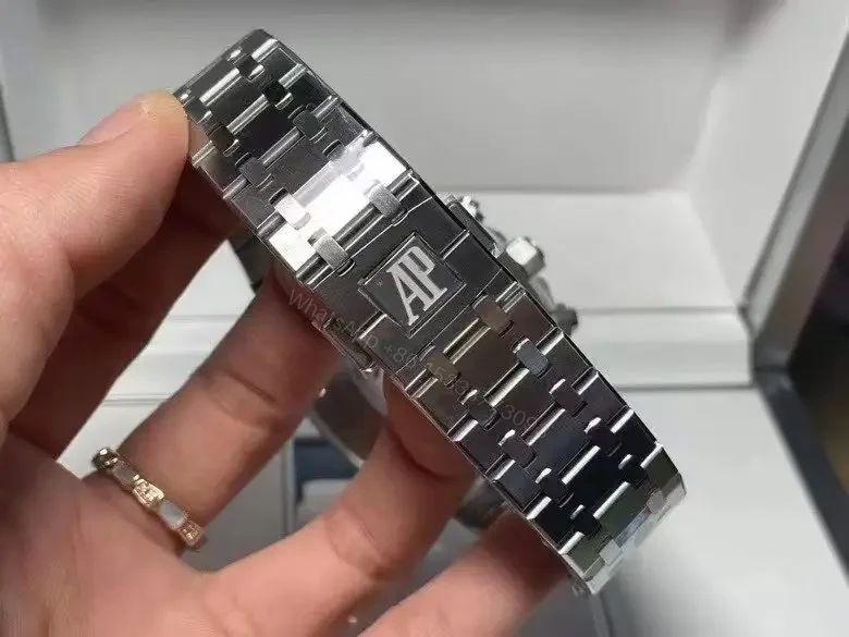 View 5 of Replica Audemars Piguet Royal Oak Selfwinding Chronograph Blue 26317BC.OO.1256BC.01