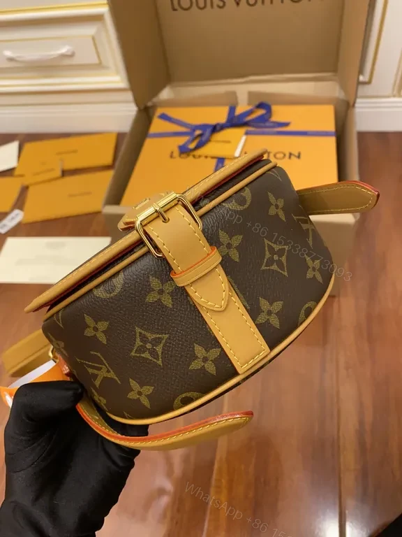 View 7 of Monogram Saddle Bag: Compact Luxury, All-Day Sophistication