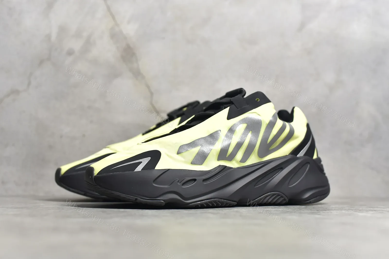View 2 of Adidas Yeezy Boost 700 MNVN “Phosphor” Reps
