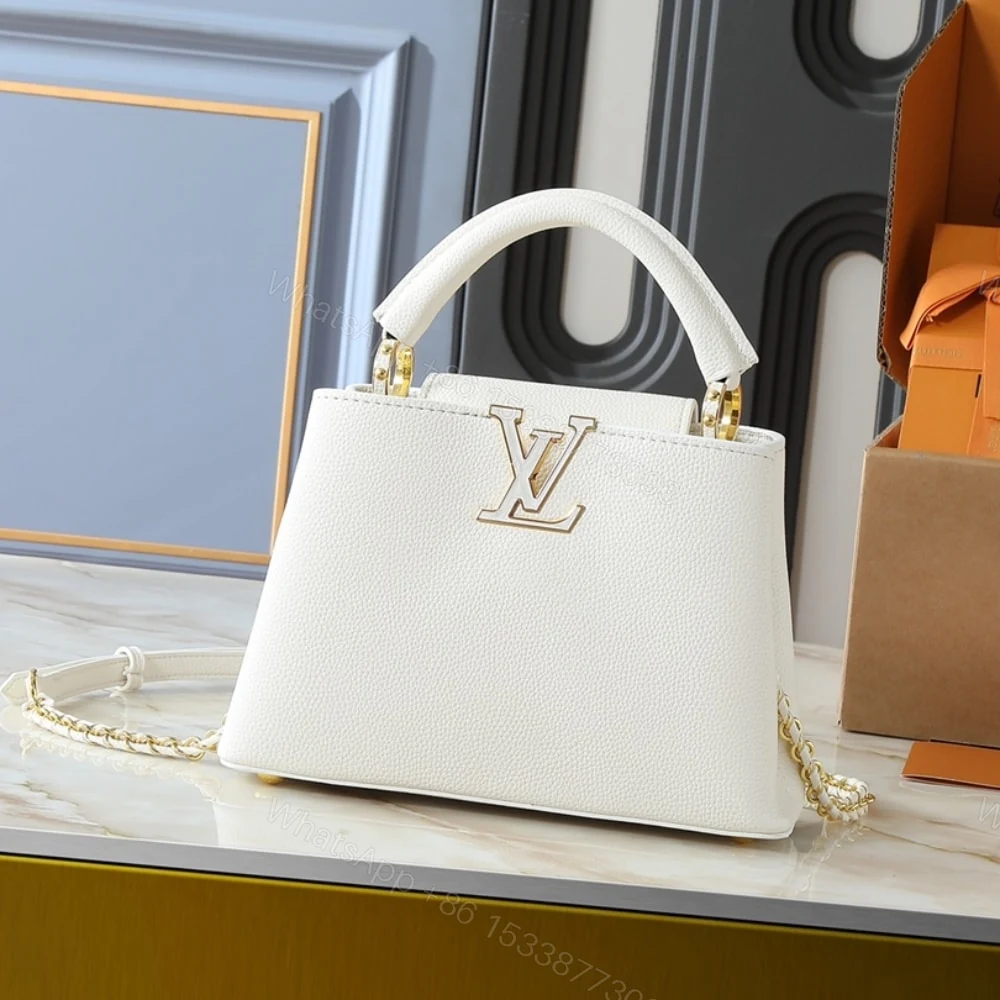 View 2 of Louis Vuitton Capucines BB Snow White 27Cm M55832