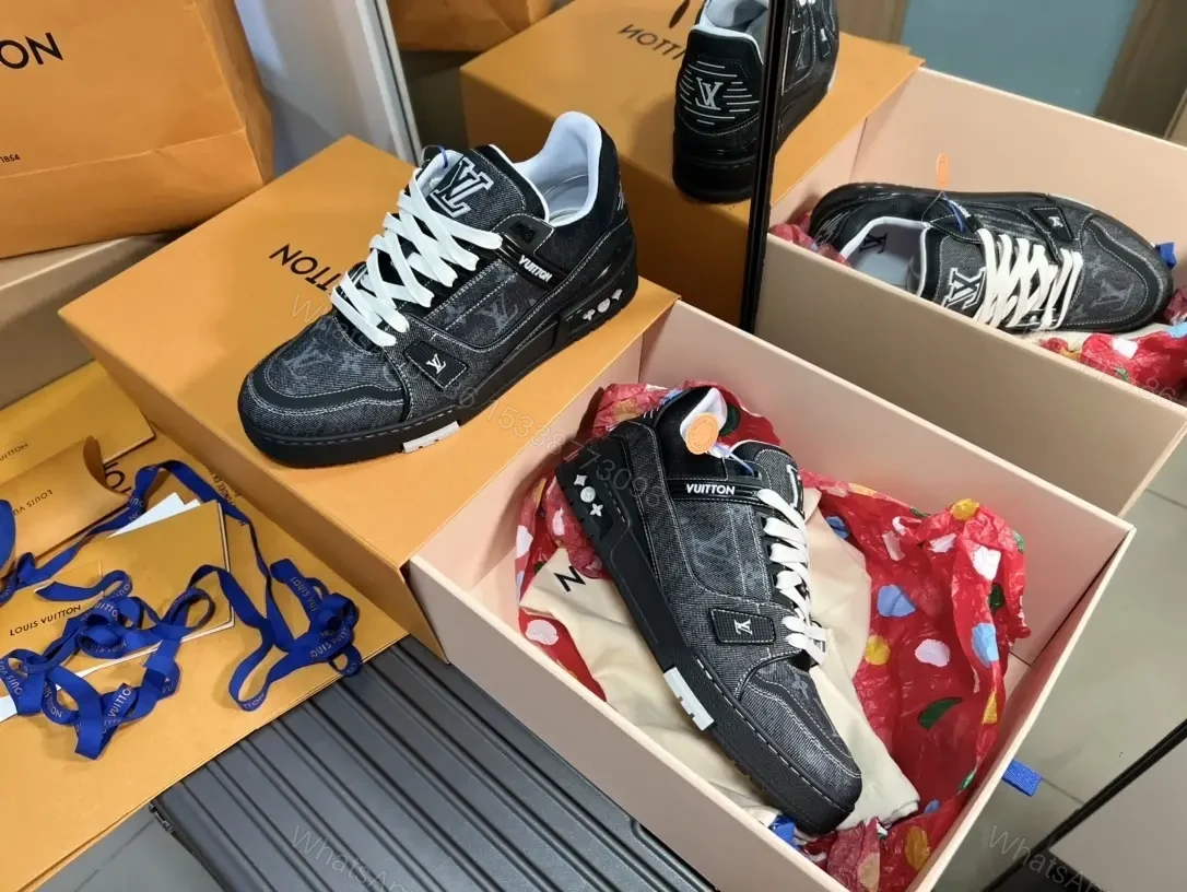 View 6 of Bold Textured Runner: Premium Sneakers with Monogram Detail