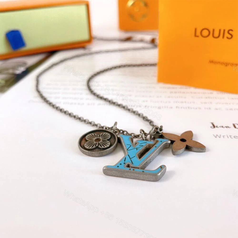 View 4 of LV Turquoise Necklace