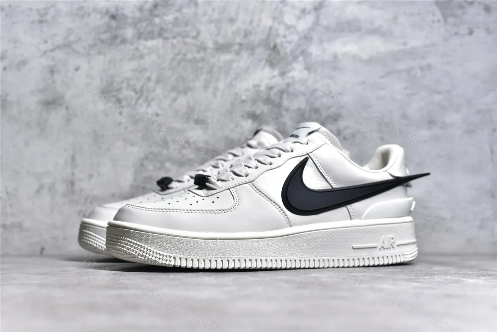View 2 of AMBUSH x Nike Air Force 1 Low White Reps
