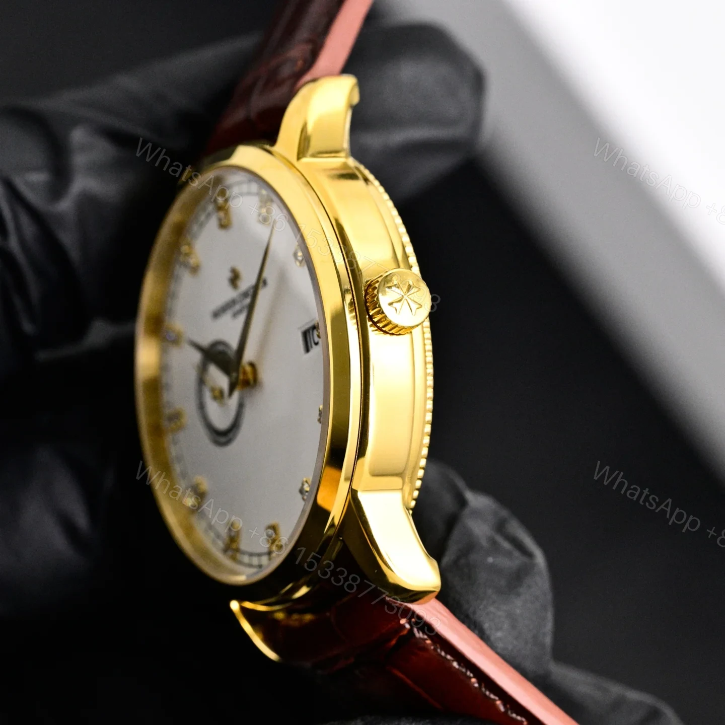 View 3 of Vacheron Constantin Traditionnelle 87172 Automatic Watch VC-87172-000R-9302