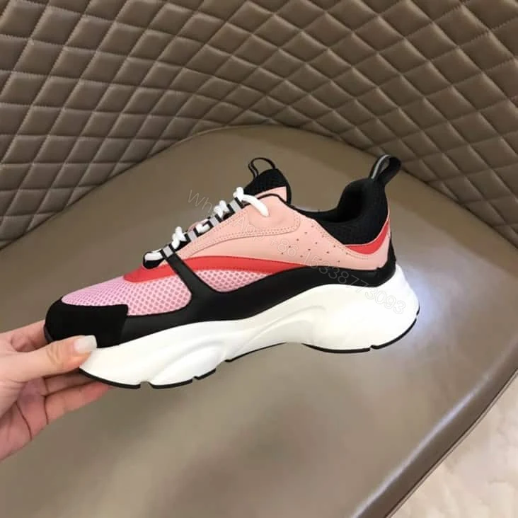 View 4 of B22 SNEAKER TECHNICAL MESH WITH AND CALFSKIN – CD101
