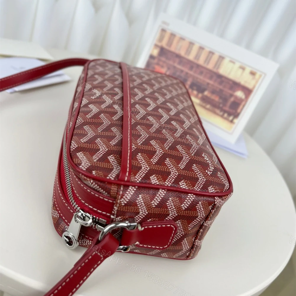 View 2 of 高仿Goyard*CAPVEP10相機郵差包紅色小號免檢版