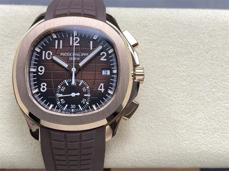 View 14 of Replica Patek Philippe Aquanaut Rose Gold Super Clone