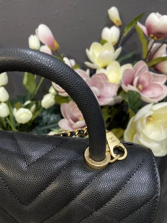 View 9 of Chanel-Inspired Quilted Leather Bag: Compact Luxury Crossbody