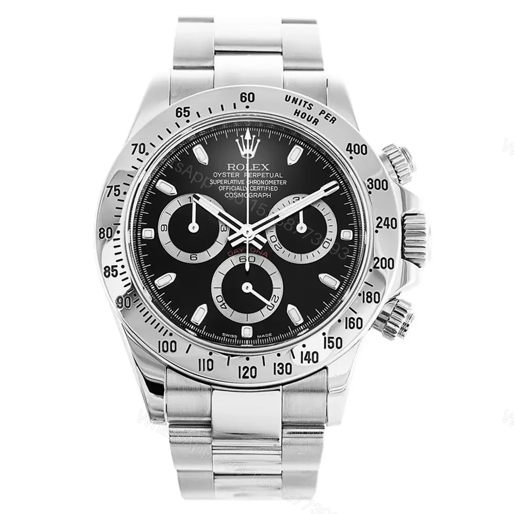 Rolex Daytona Black 116520-40mm — view 1