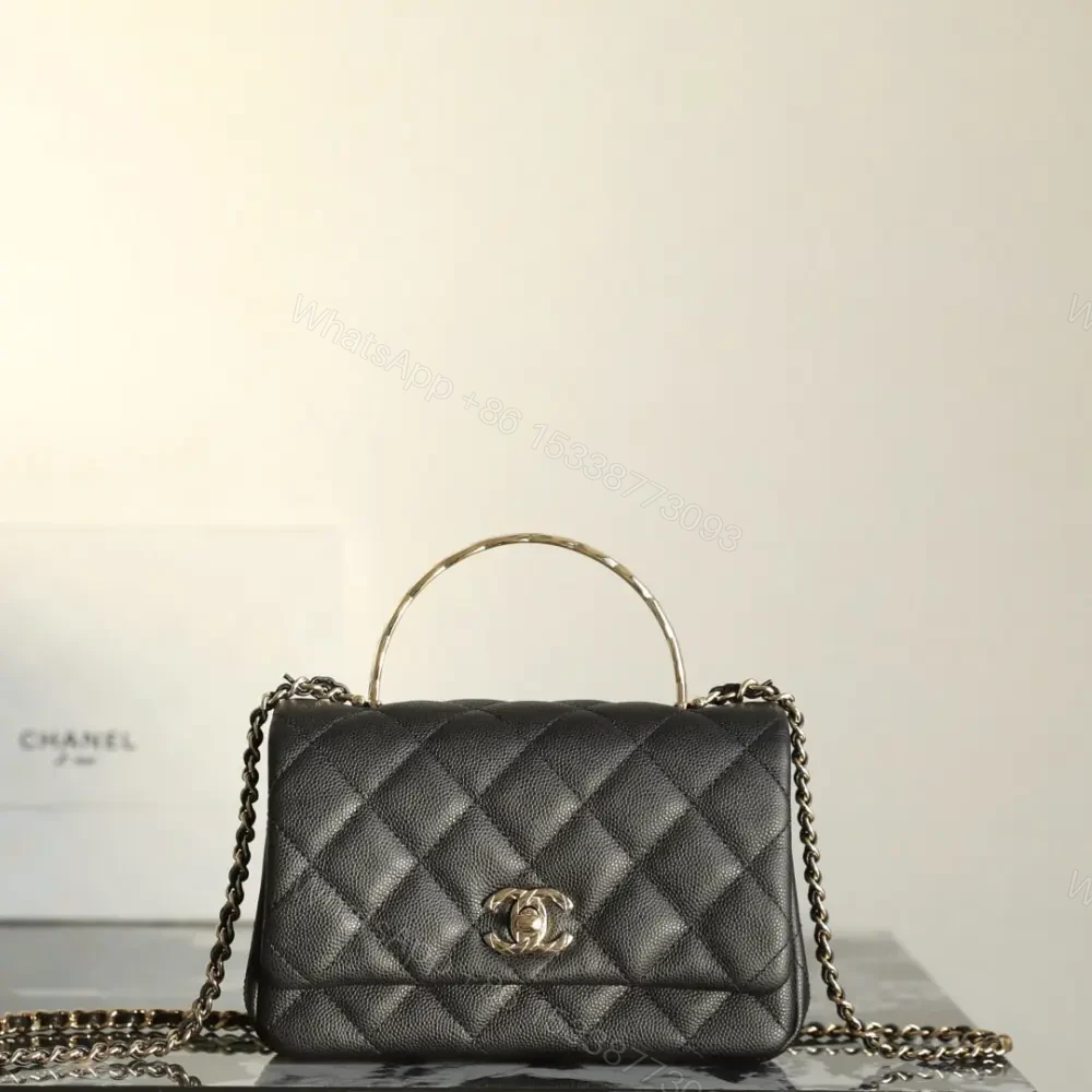 View 3 of 高仿Chanel*25S系列AP4579荔枝牛皮WOC手袋Mini免檢版