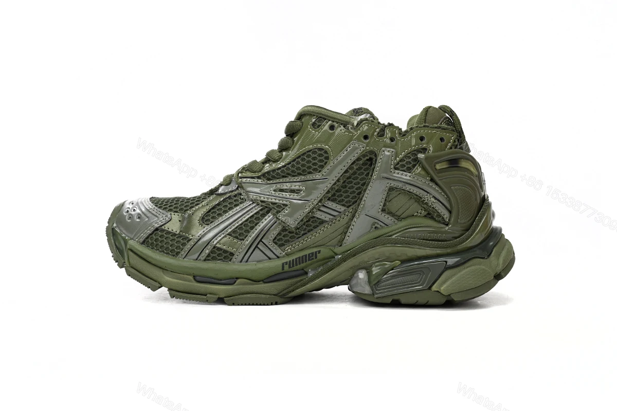 View 9 of Balenciaga Runner Army Green 677402 W1RN3 2025