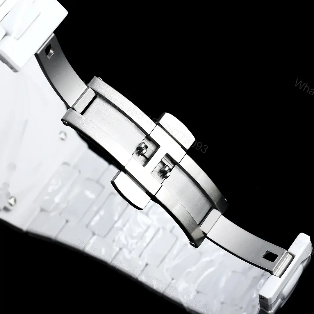 View 9 of Patek Philippe Gradient Nautilus Watch White Ceramic Bracelet Ultimate 40MM PP-NAU-GRAD-PBL-WCER40